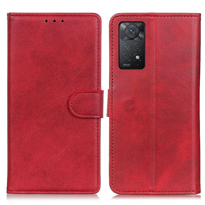 Lederhüllen Für Xiaomi Redmi Note 11 Pro / 11 Pro 5G Anti-Sturz Marius Matter Ledereffekt