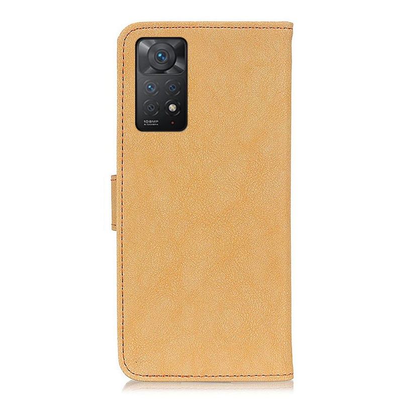 Lederhüllen Für Xiaomi Redmi Note 11 Pro / 11 Pro 5G Khazneh Retro-ledereffekt