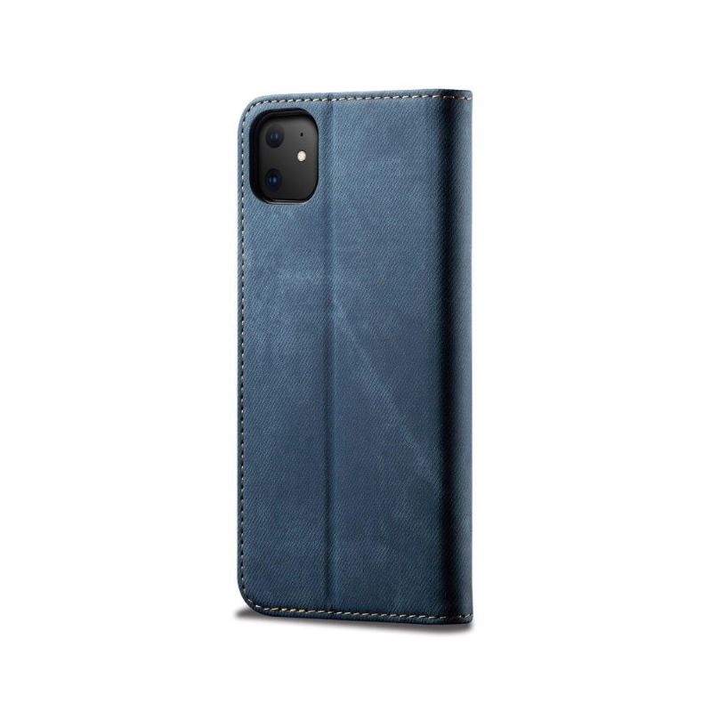 Flip Case Für iPhone 11 Blue Jeans-stil