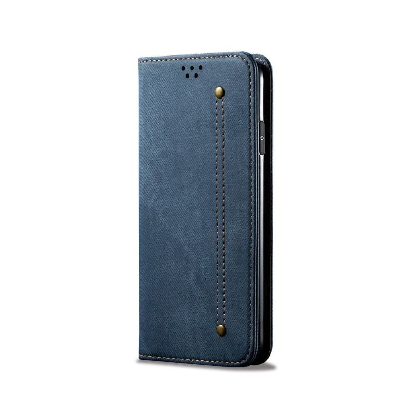 Flip Case Für iPhone 11 Blue Jeans-stil