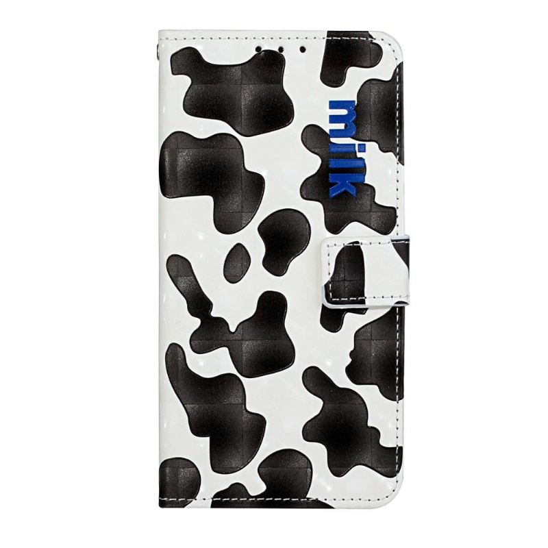 Flip Case Für iPhone 11 Kuhstil + Schulterriemen