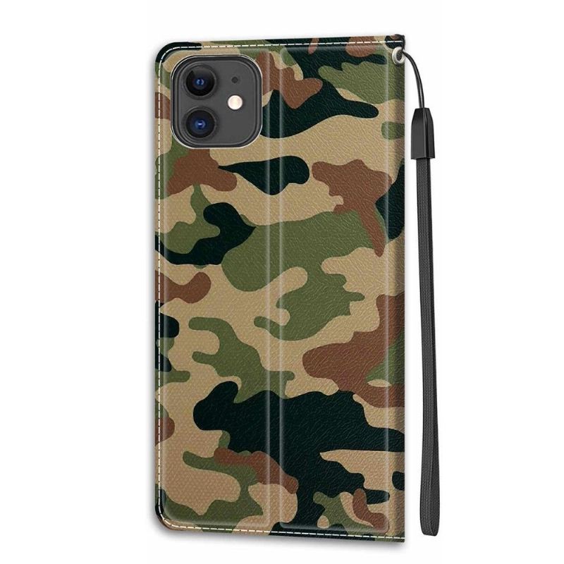 Flip Case Für iPhone 11 Tarnung