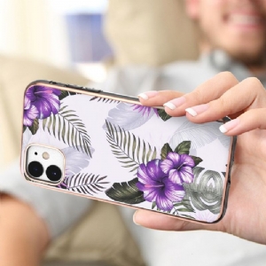 Handyhülle Für iPhone 11 Exotische Blumen