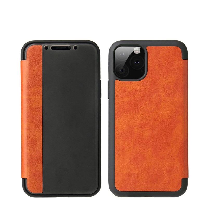 Handyhülle Für iPhone 11 Flip Case Zweifarbig