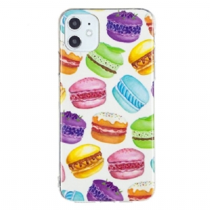 Hülle Für iPhone 11 Anti-Sturz Fluoreszierende Macarons