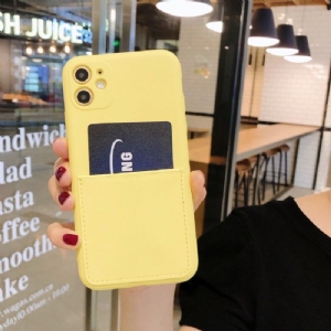 Hülle Für iPhone 11 Mia Silikon-kartenhalter