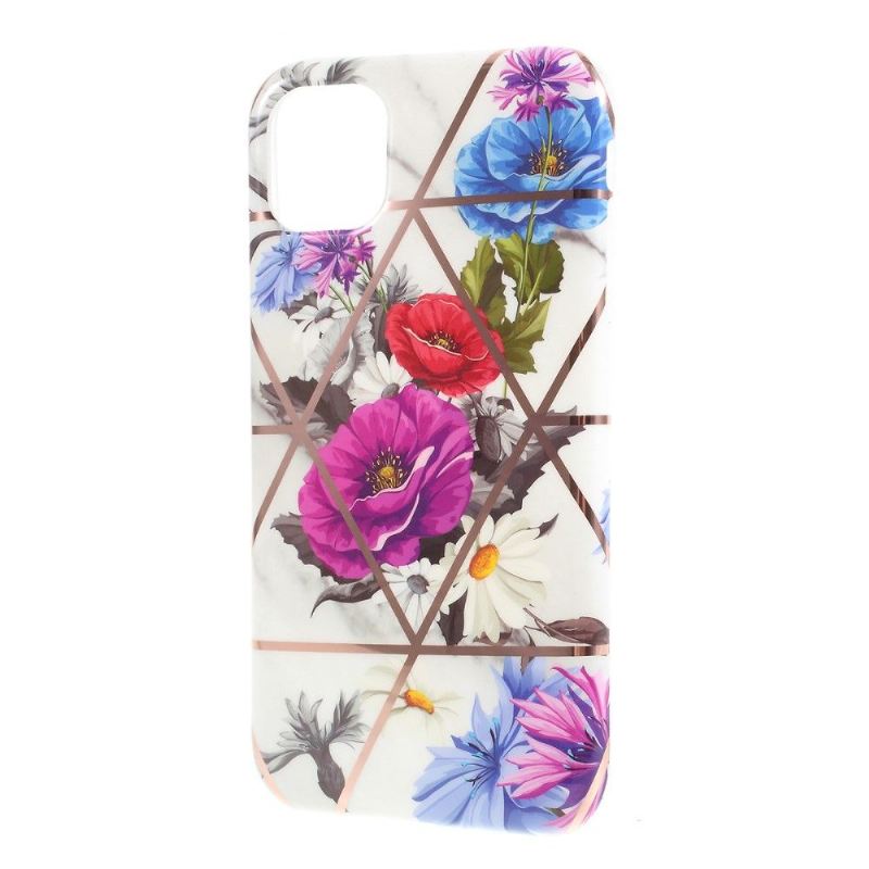 Hülle Für iPhone 11 Silikon Bunte Blumen