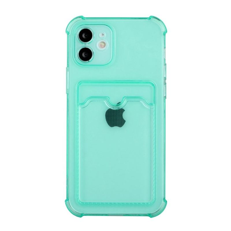 Hülle Für iPhone 11 Transparenter Kartenhalter