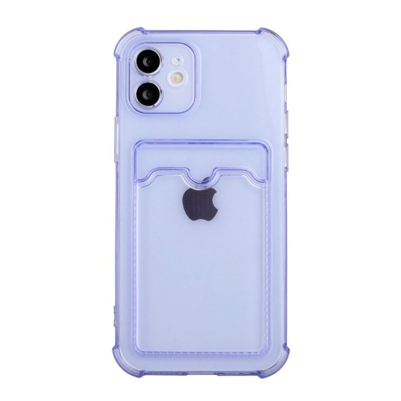 Hülle Für iPhone 11 Transparenter Kartenhalter