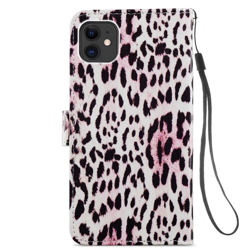 Lederhüllen Für iPhone 11 Leopardenmuster