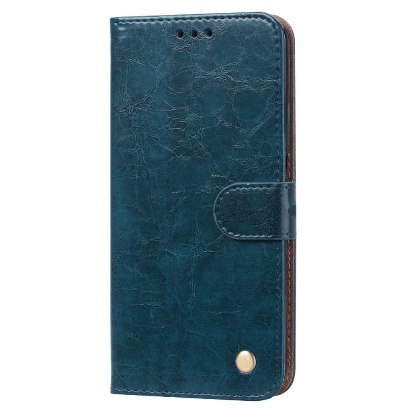 Case Für Honor 20 Deluxe Vintage-ledereffekt