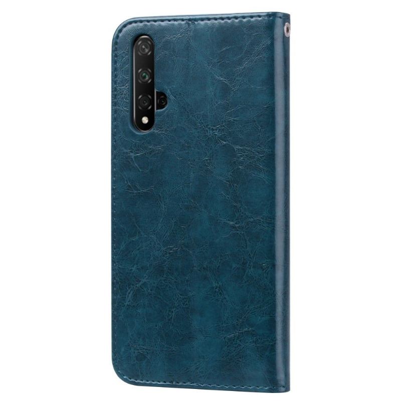 Case Für Honor 20 Deluxe Vintage-ledereffekt