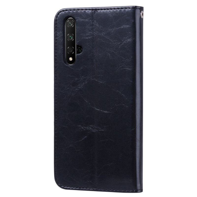 Case Für Honor 20 Deluxe Vintage-ledereffekt