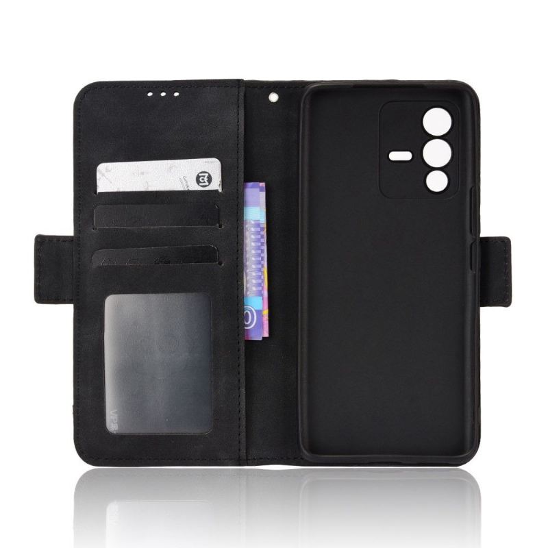 Flip Case Für Vivo V23 5G Premium Mit Kartenhalter