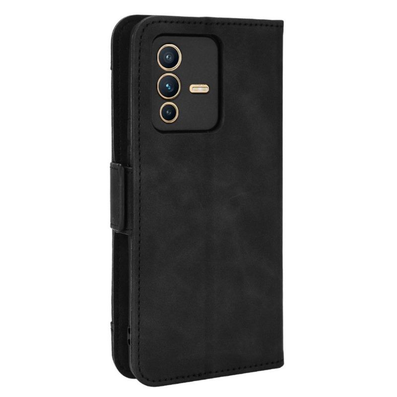 Flip Case Für Vivo V23 5G Premium Mit Kartenhalter