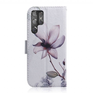 Case Für Samsung Galaxy S22 Ultra 5G Anti-Sturz Wilde Blume