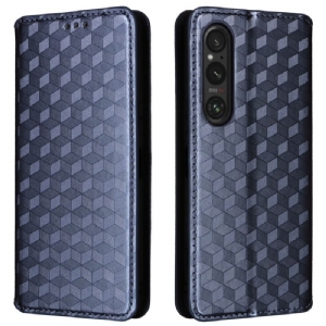 Flip Case Für Sony Xperia 1 Vi 3d-diamantmuster