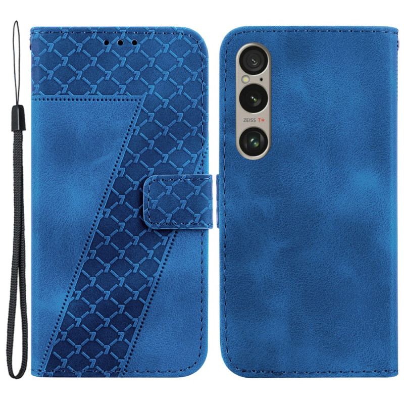 Lederhüllen Sony Xperia 1 Vi Handyhülle Design 7