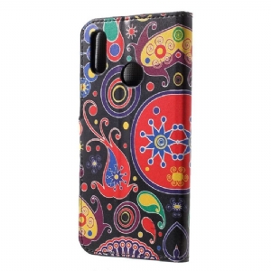 Case Für Honor 10 Lite Kartenetui Mit Paisley-muster