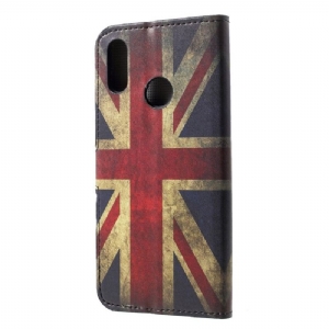 Case Für Honor 10 Lite Vintage Englische Flagge