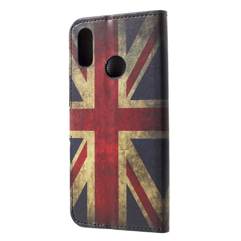 Case Für Honor 10 Lite Vintage Englische Flagge