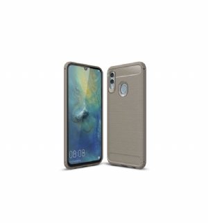 Hülle Für Honor 10 Lite Karbongebürstetes Gel