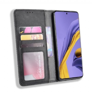 Flip Case Für Samsung Galaxy M51 Leder Im Cirénius-stil