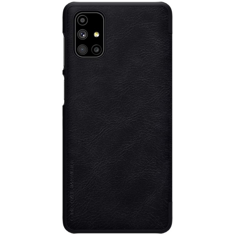 Flip Case Für Samsung Galaxy M51 Ledereffekt Der Qin-serie