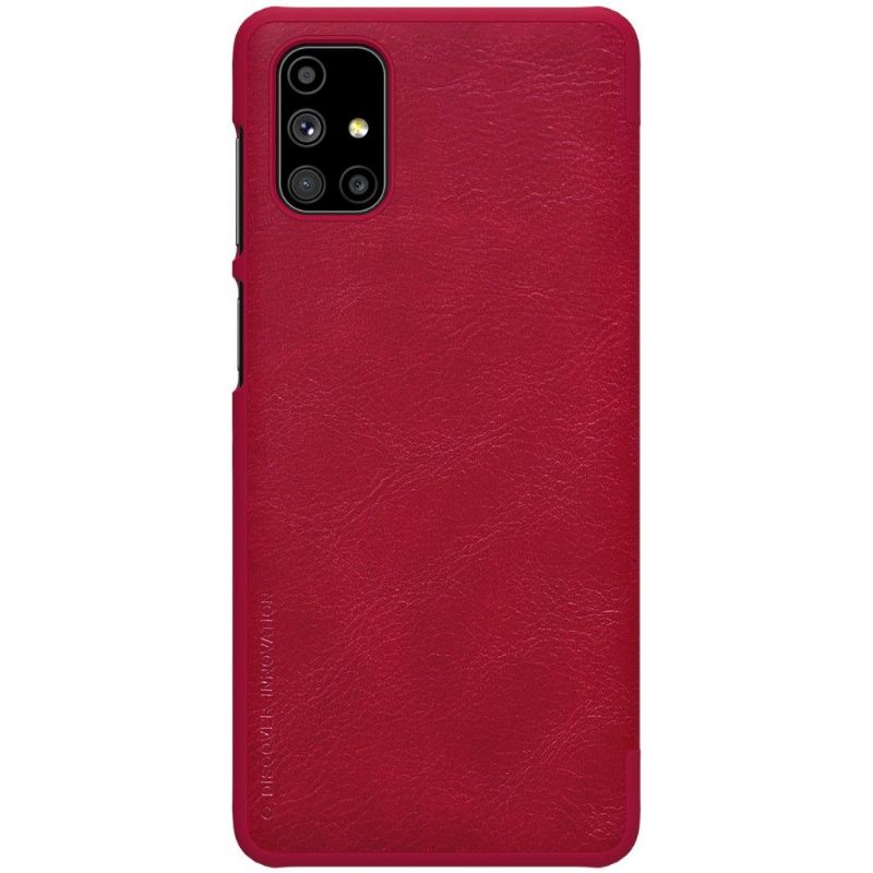 Flip Case Für Samsung Galaxy M51 Ledereffekt Der Qin-serie