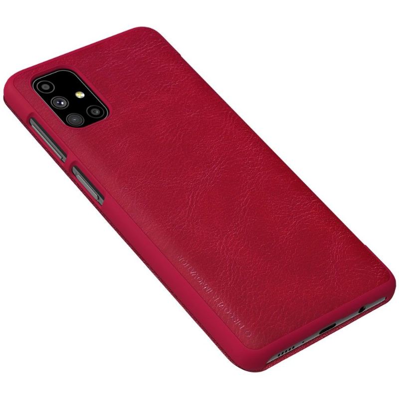 Flip Case Für Samsung Galaxy M51 Ledereffekt Der Qin-serie