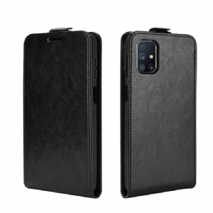 Flip Case Für Samsung Galaxy M51 Flip Case Vertikales Kunstleder