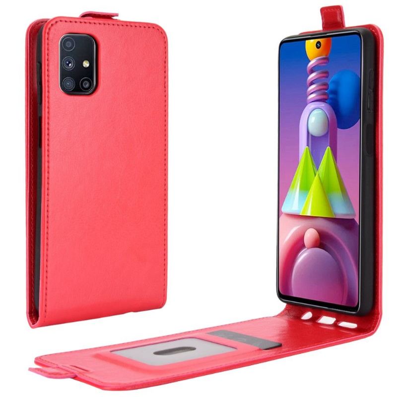 Flip Case Für Samsung Galaxy M51 Flip Case Vertikales Kunstleder