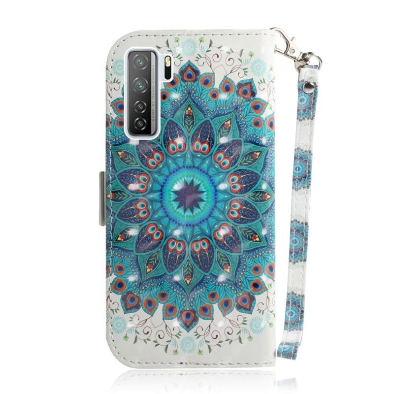 Flip Case Für Huawei P40 Lite 5G Buntes Mandala