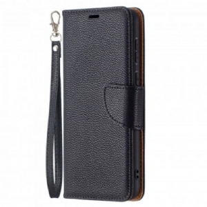 Lederhüllen Für Huawei P50 Flip Case Lychee Rabat Oblique