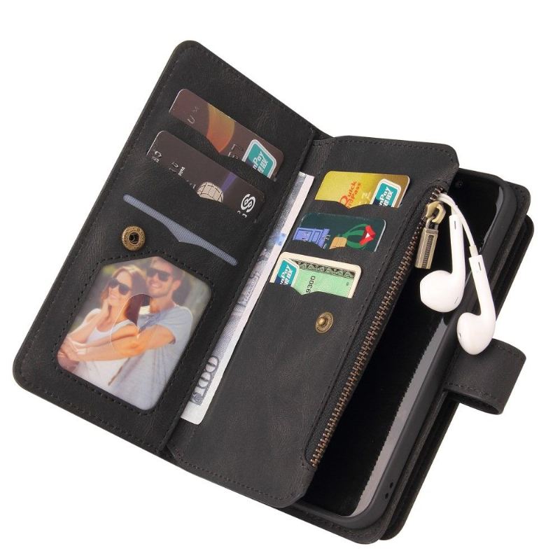 Flip Case Für Vivo Y21 / Y21s / Y33s Brieftasche Mit Kordel