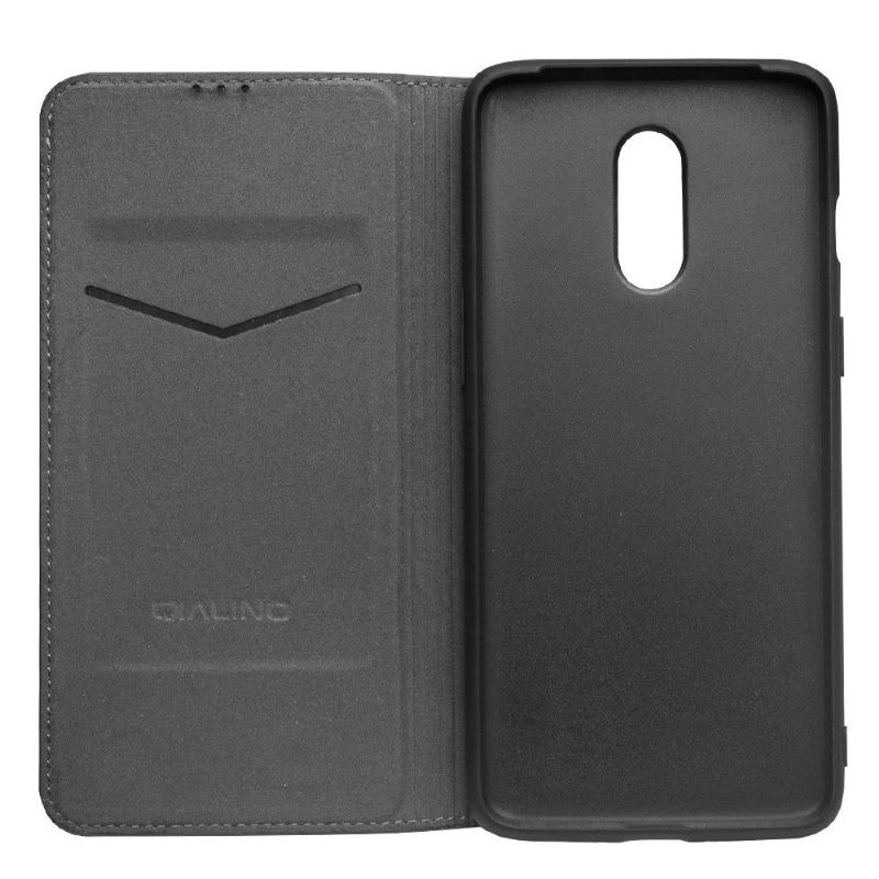 Case Für OnePlus 7 Handgefertigtes Echtleder