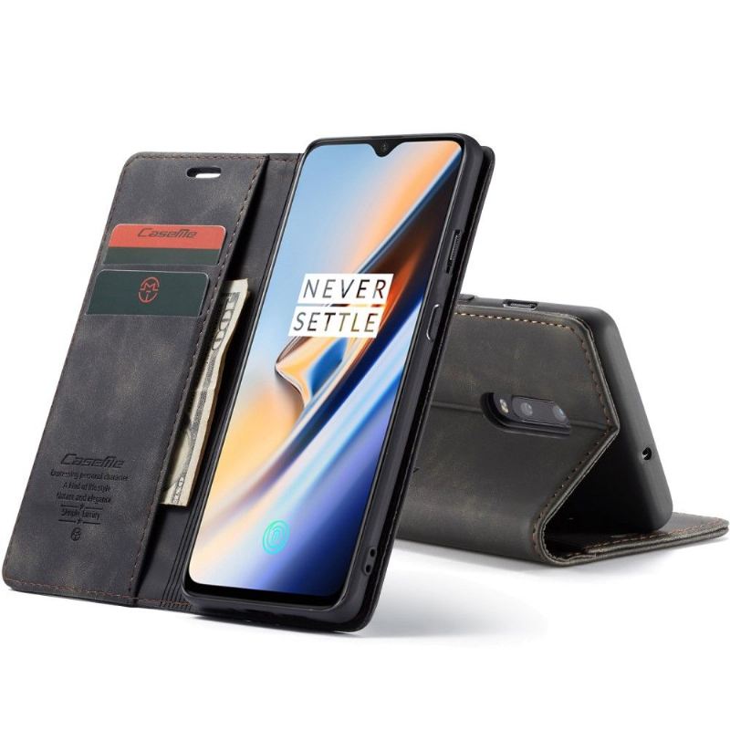 Case Für OnePlus 7 Hochwertiges Kunstleder