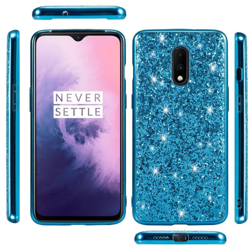 Handyhülle Für OnePlus 7 Schutzhülle Glamouröse Pailletten