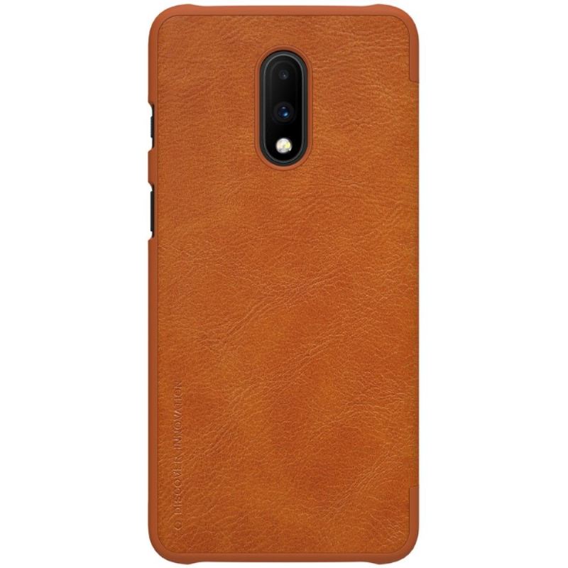 Hülle Für OnePlus 7 Flip Case Nillkin-lederpolsterung - Havanna