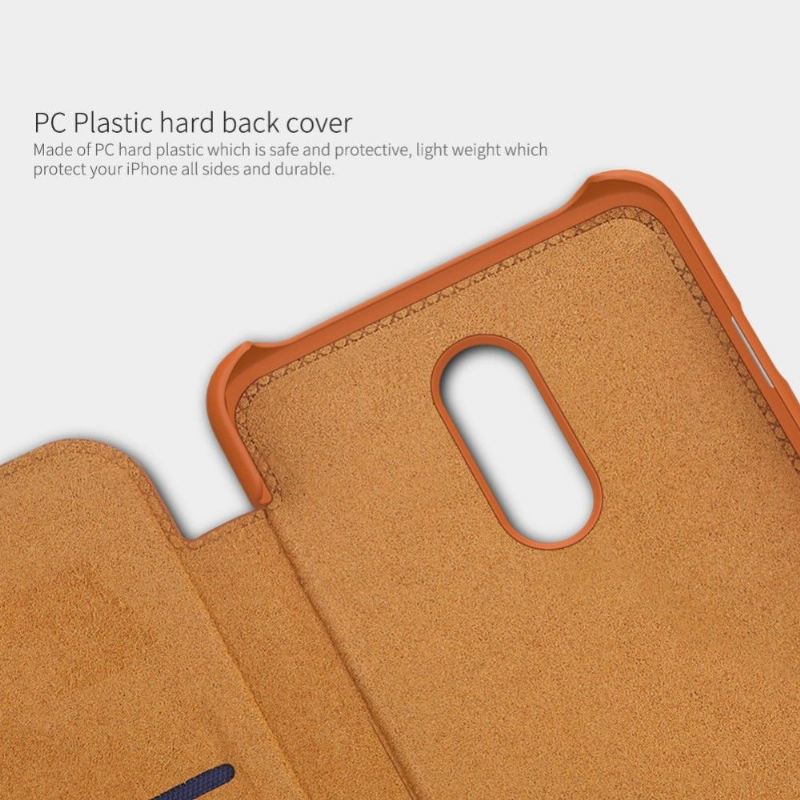 Hülle Für OnePlus 7 Flip Case Nillkin-lederpolsterung - Havanna