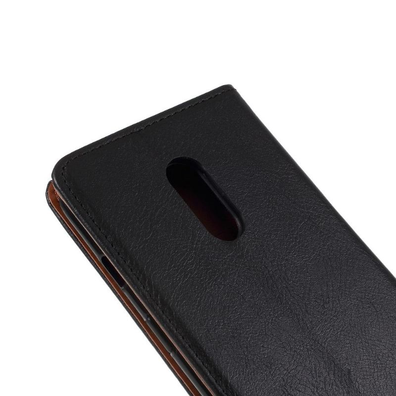 Lederhüllen Für OnePlus 7 Standetui Aus Leder