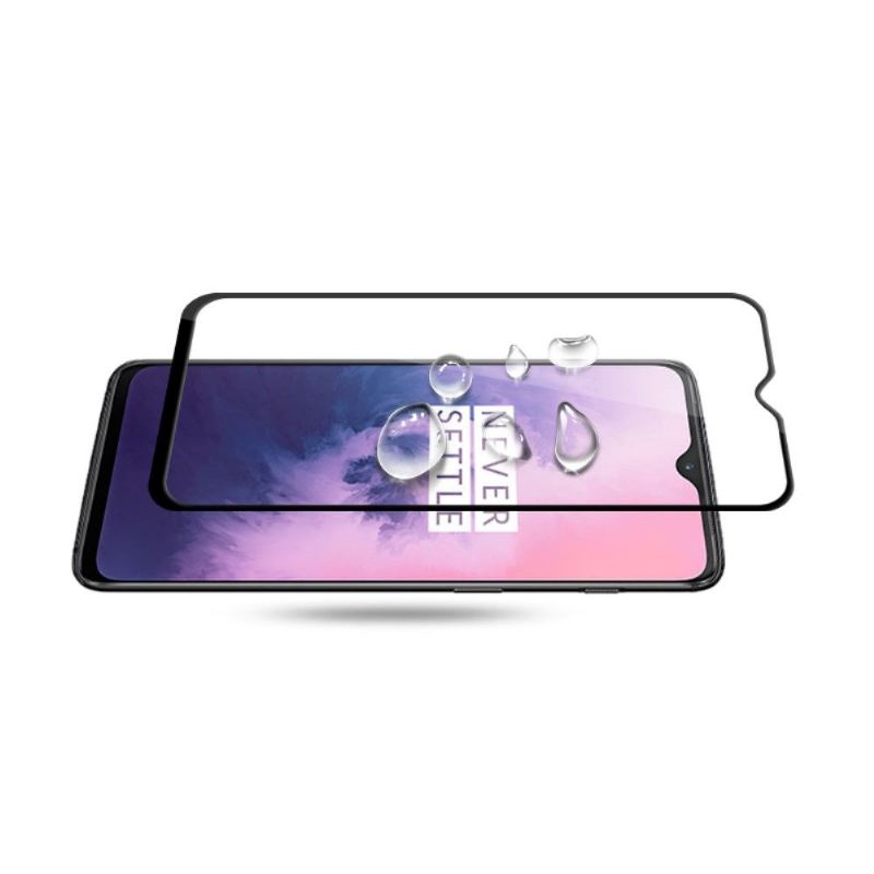 Oneplus 7 - Displayschutzfolie Aus Gehärtetem Glas In Voller Größe