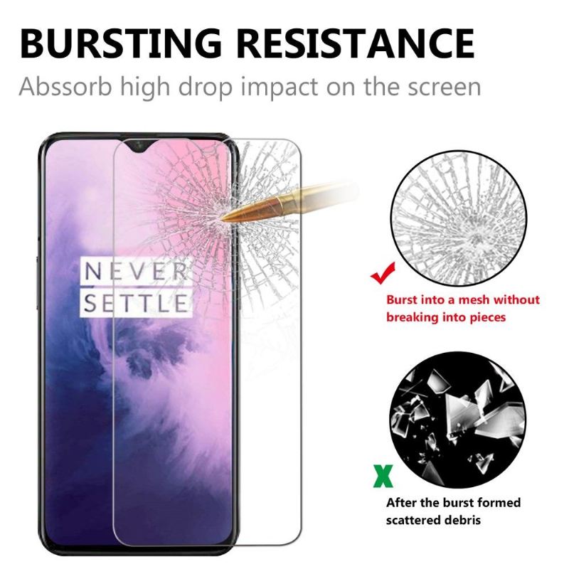 Oneplus 7 - Packung Mit 2 Gehärteten Glasfolien