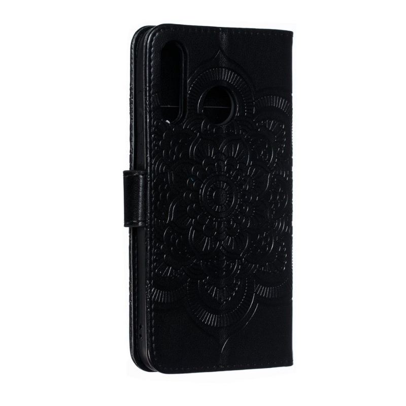 Case Für Huawei P30 Lite Flip Case Folio Mit Mandalaband