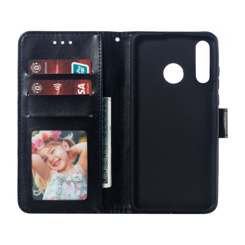 Case Für Huawei P30 Lite Flip Case Folio Mit Mandalaband