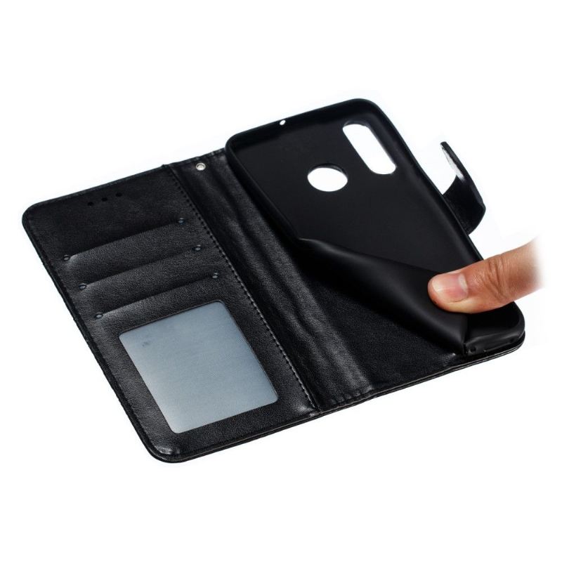 Case Für Huawei P30 Lite Flip Case Folio Mit Mandalaband