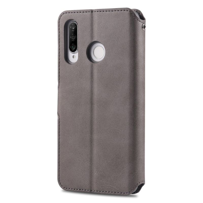 Case Für Huawei P30 Lite Flip Case Kartenetui Aus Kunstleder