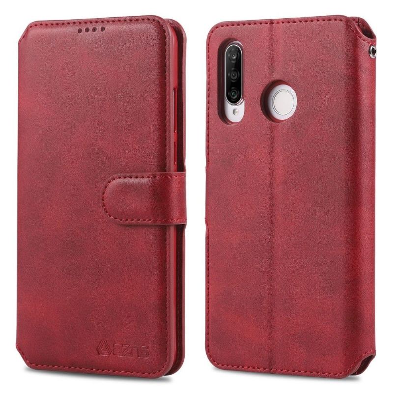 Case Für Huawei P30 Lite Flip Case Kartenetui Aus Kunstleder