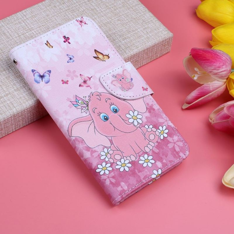 Case Für Huawei P30 Lite Mit Kordel Rosa Elefant