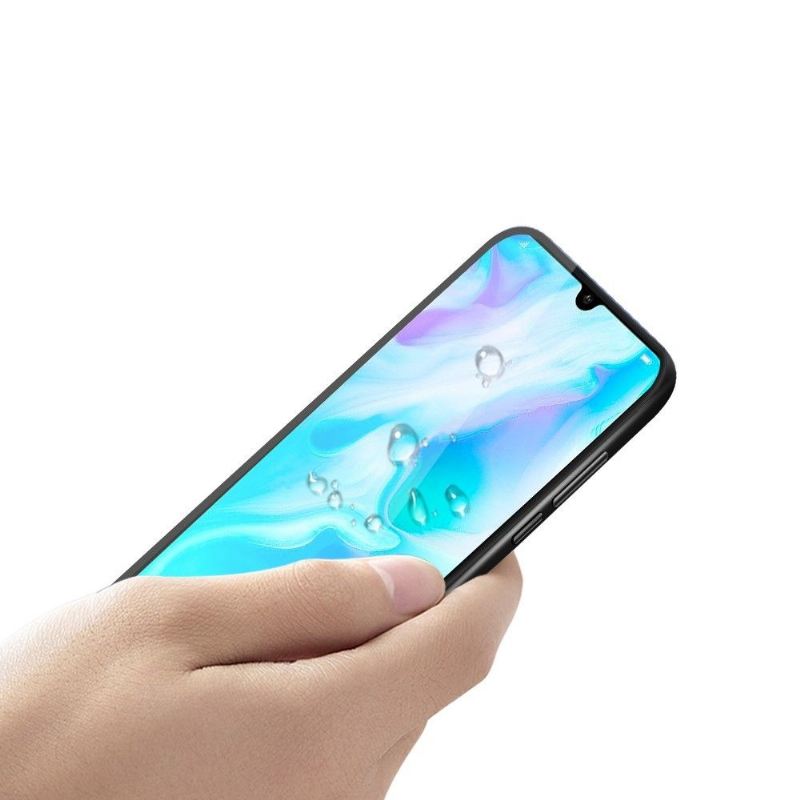 Huawei P30 Lite - Displayschutzfolie Aus Gehärtetem Glas In Voller Größe - Schwarz